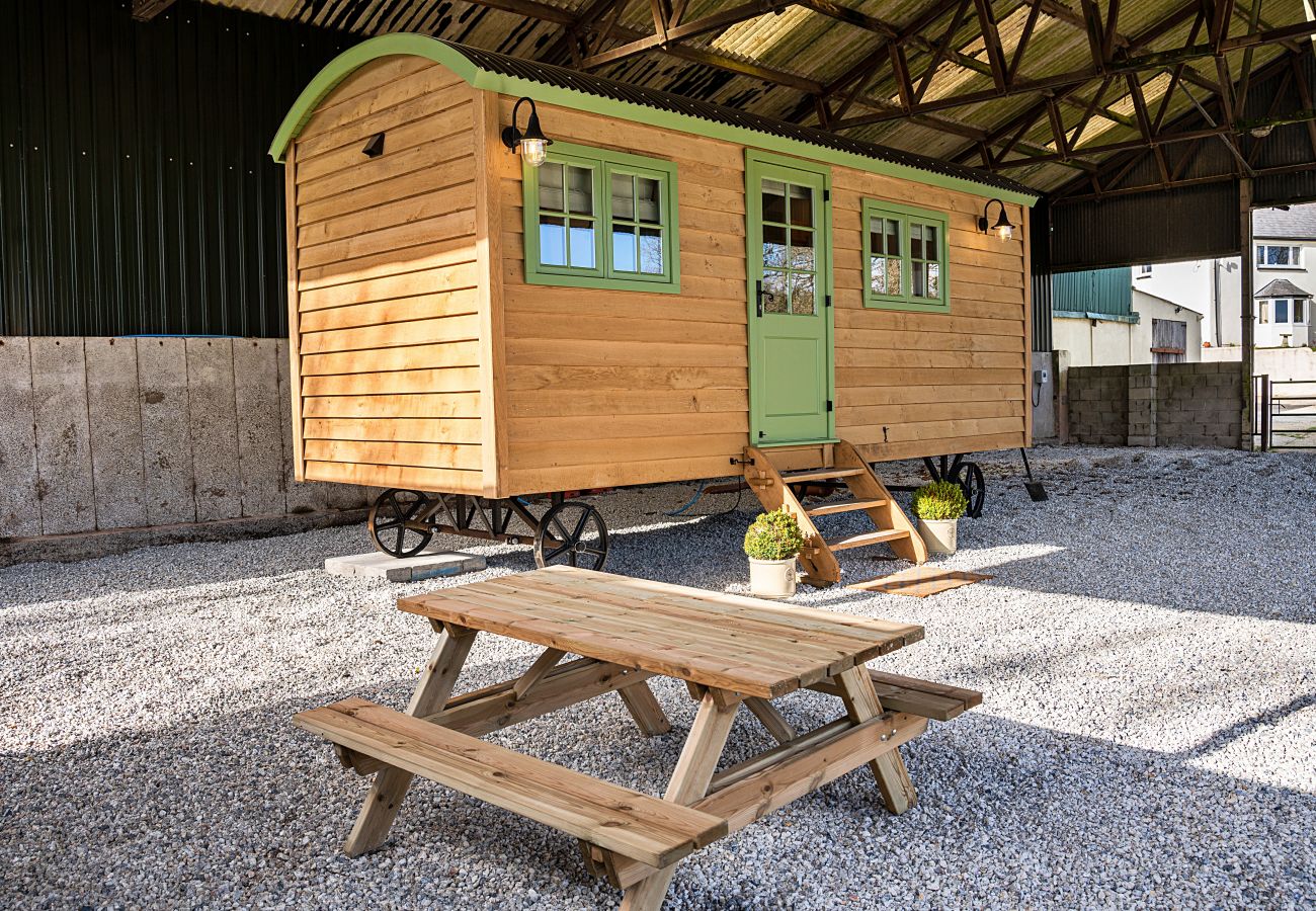 Agrotourismus in Beaworthy - The Shepherd's Hut at Northcombe Farm