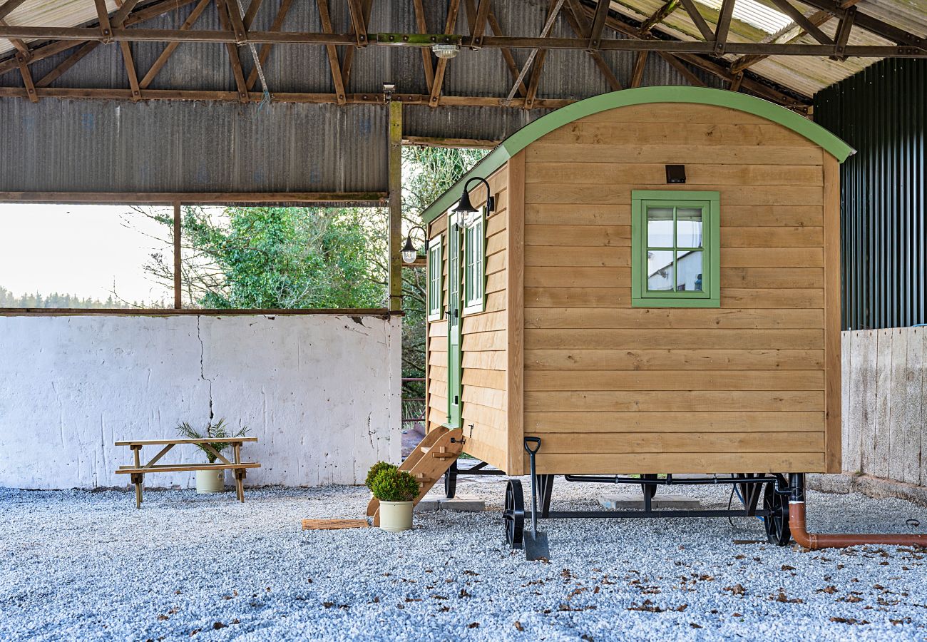 Agrotourismus in Beaworthy - The Shepherd's Hut at Northcombe Farm