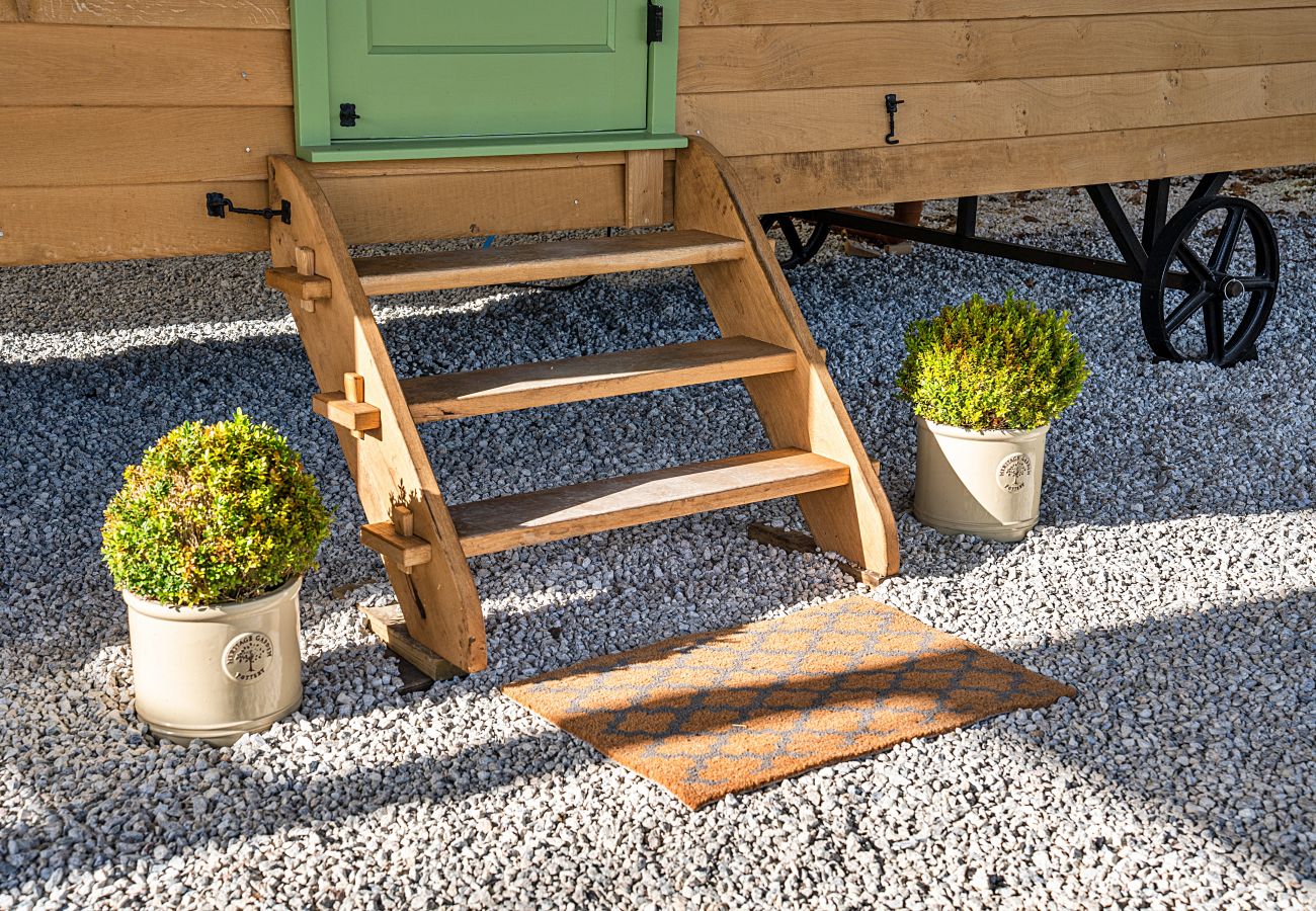 Agrotourismus in Beaworthy - The Shepherd's Hut at Northcombe Farm