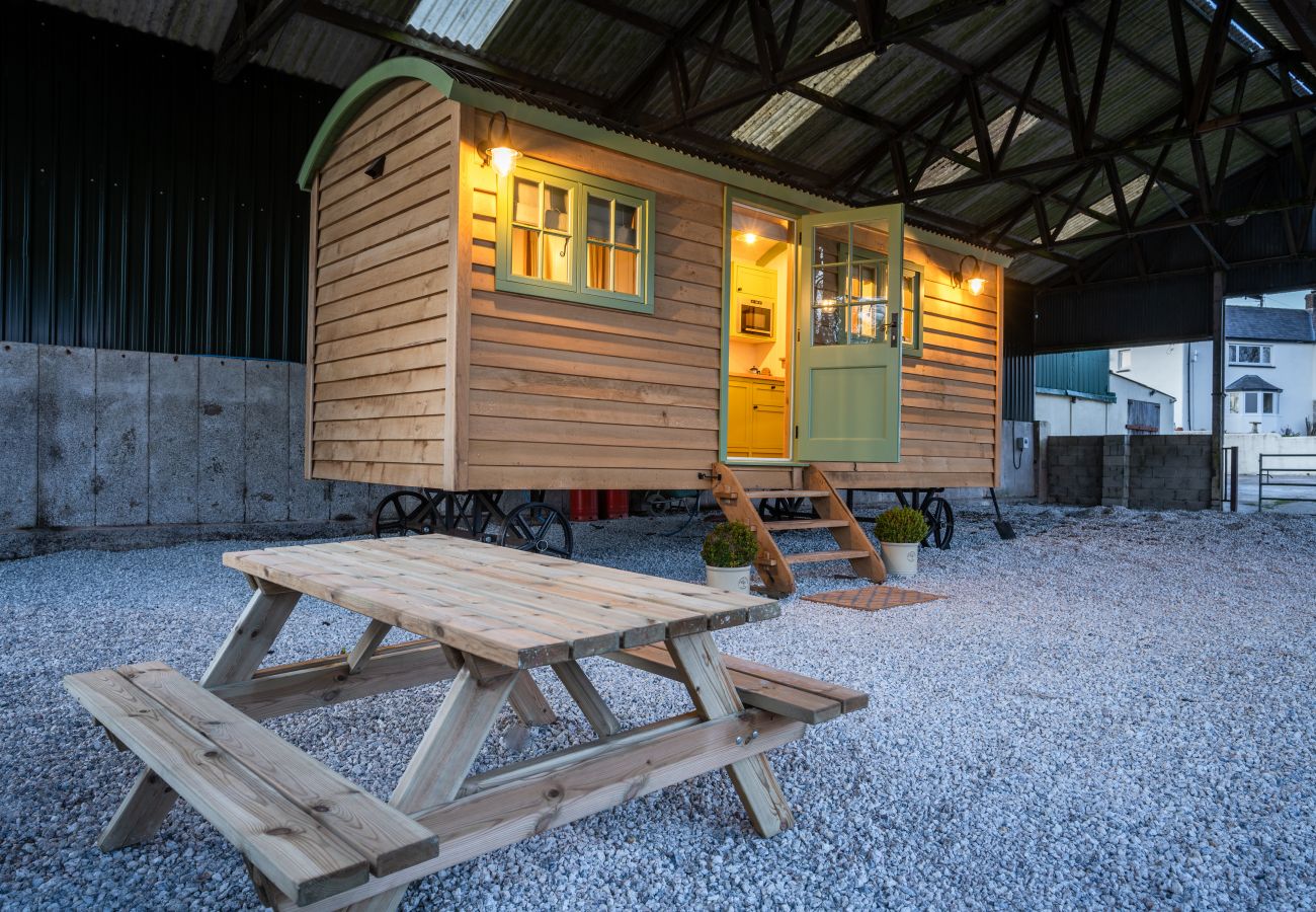 Agrotourismus in Beaworthy - The Shepherd's Hut at Northcombe Farm