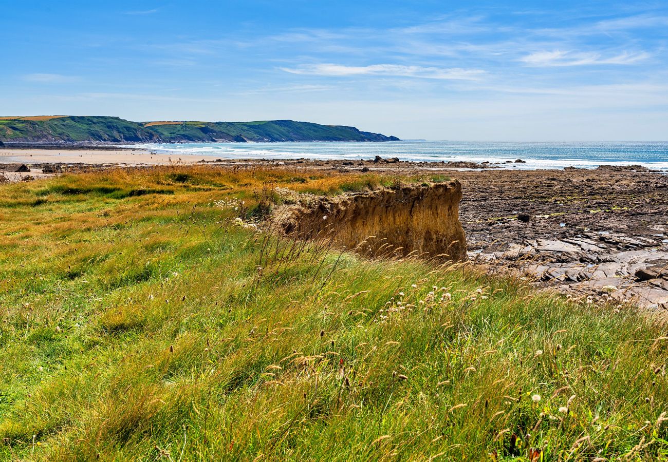 Blockhütte in Widemouth Bay - Driftwood