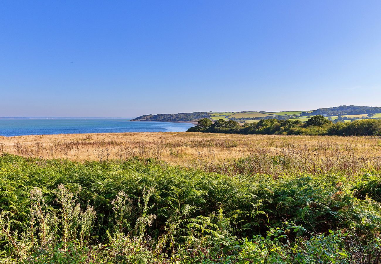 Blockhütte in Great Thorness - Ocean View