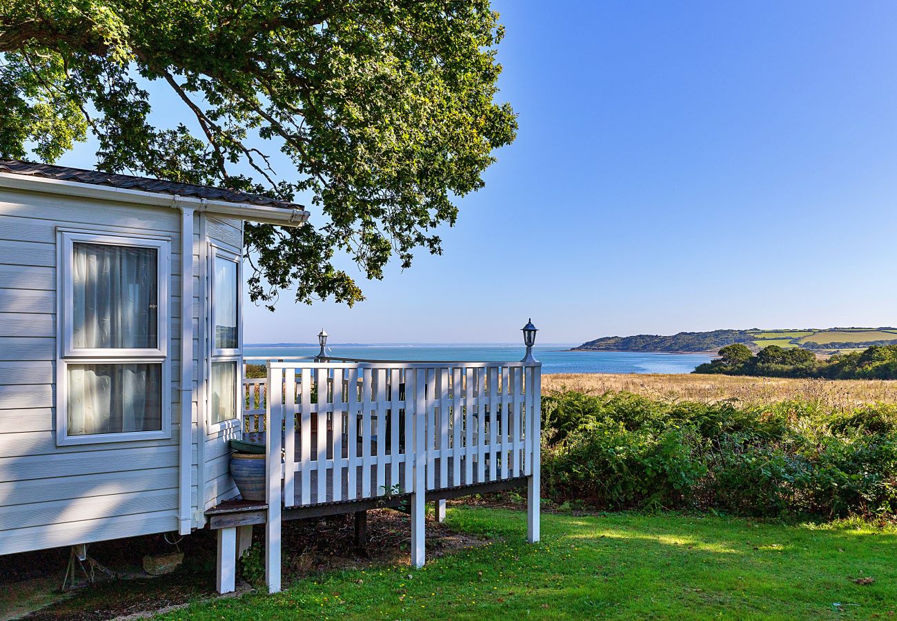 Blockhütte in Great Thorness - Ocean View