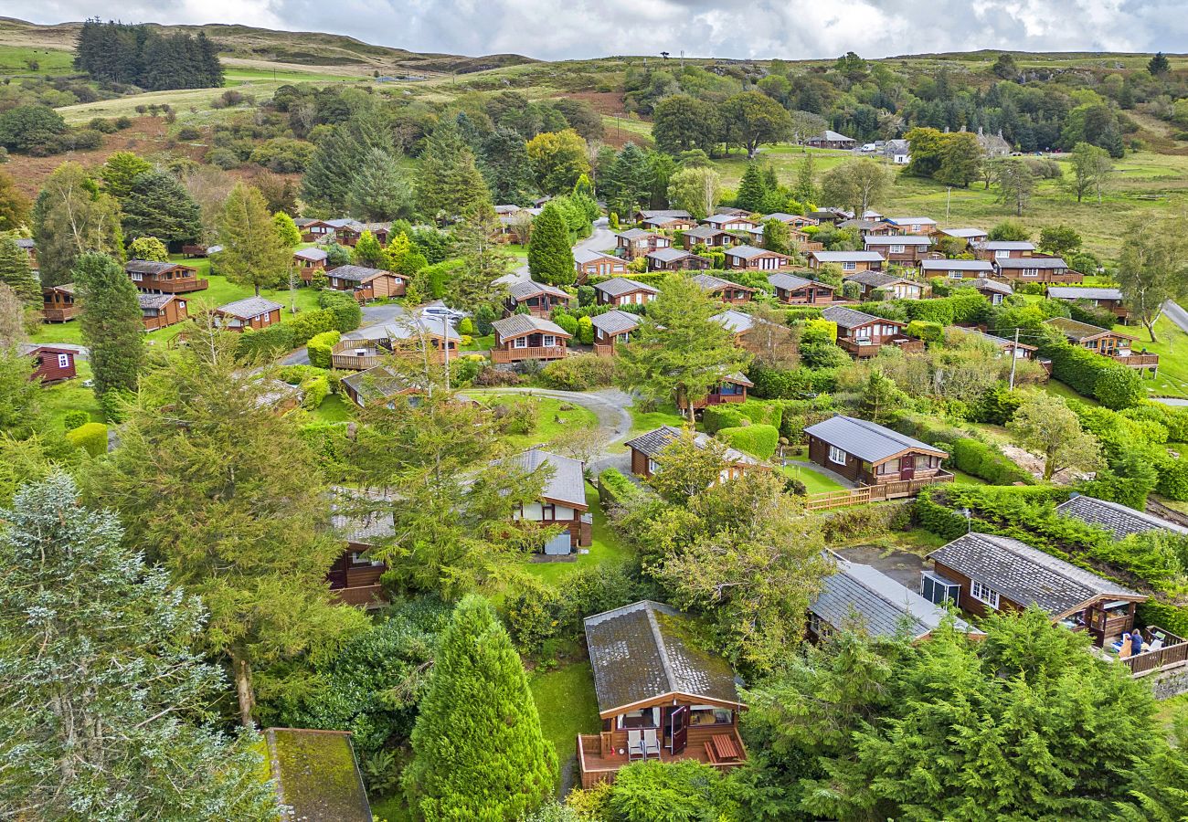 Blockhütte in Trawsfynydd - Mountain View