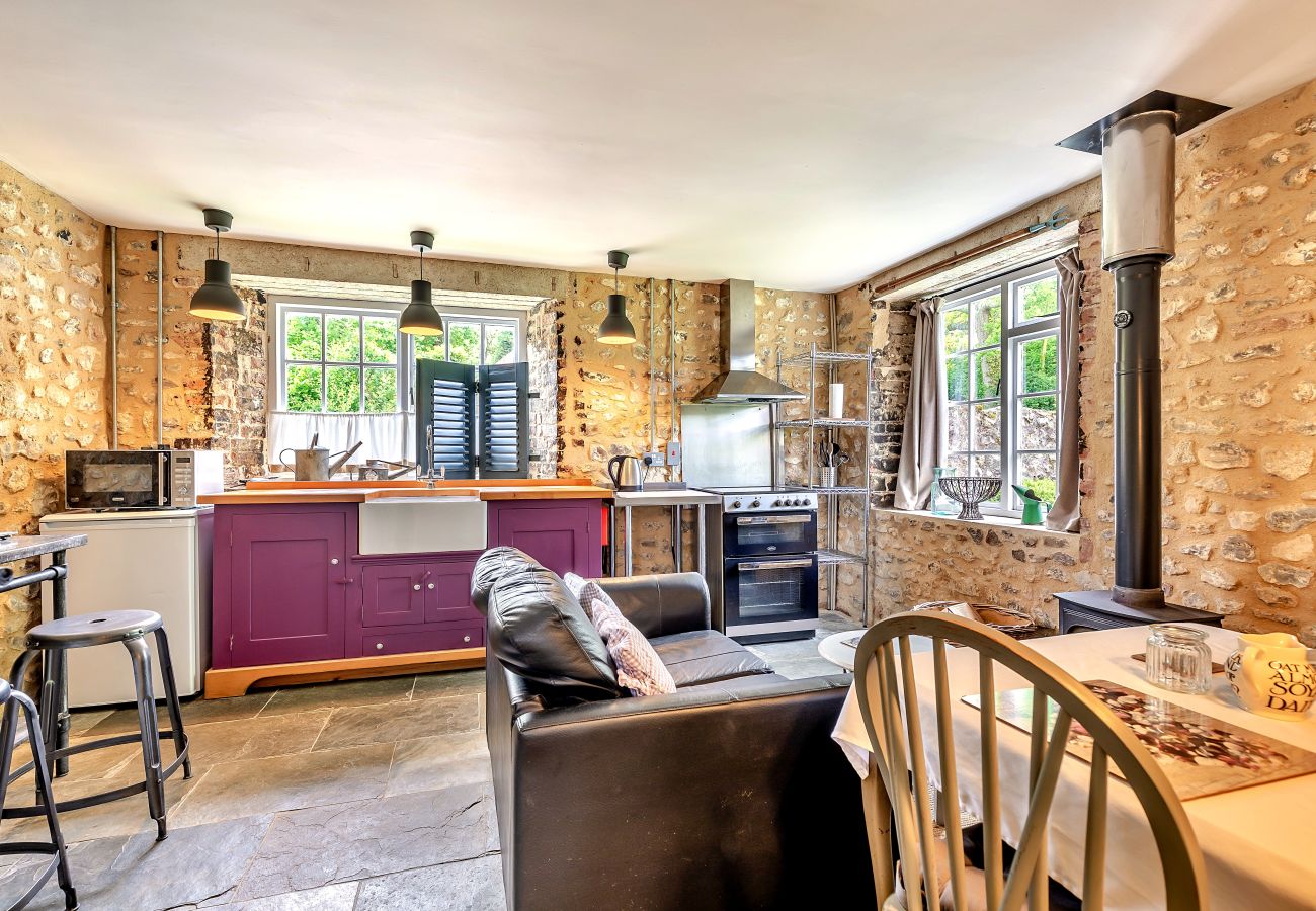 Landhaus in Colyford - The Gardener's Cottage at Holyford Farm