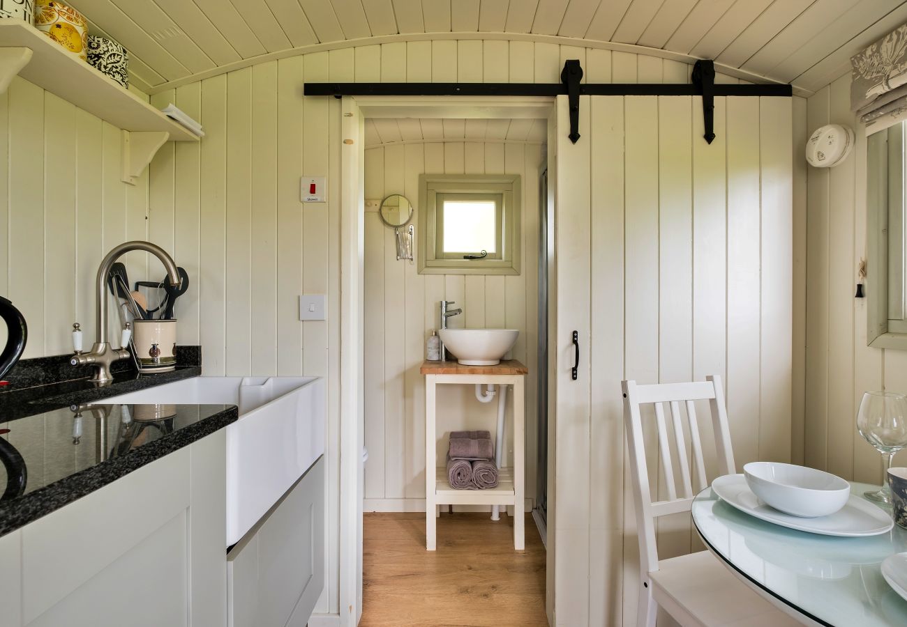 Blockhütte in Nordley - Hay and Hedgerow Glamping