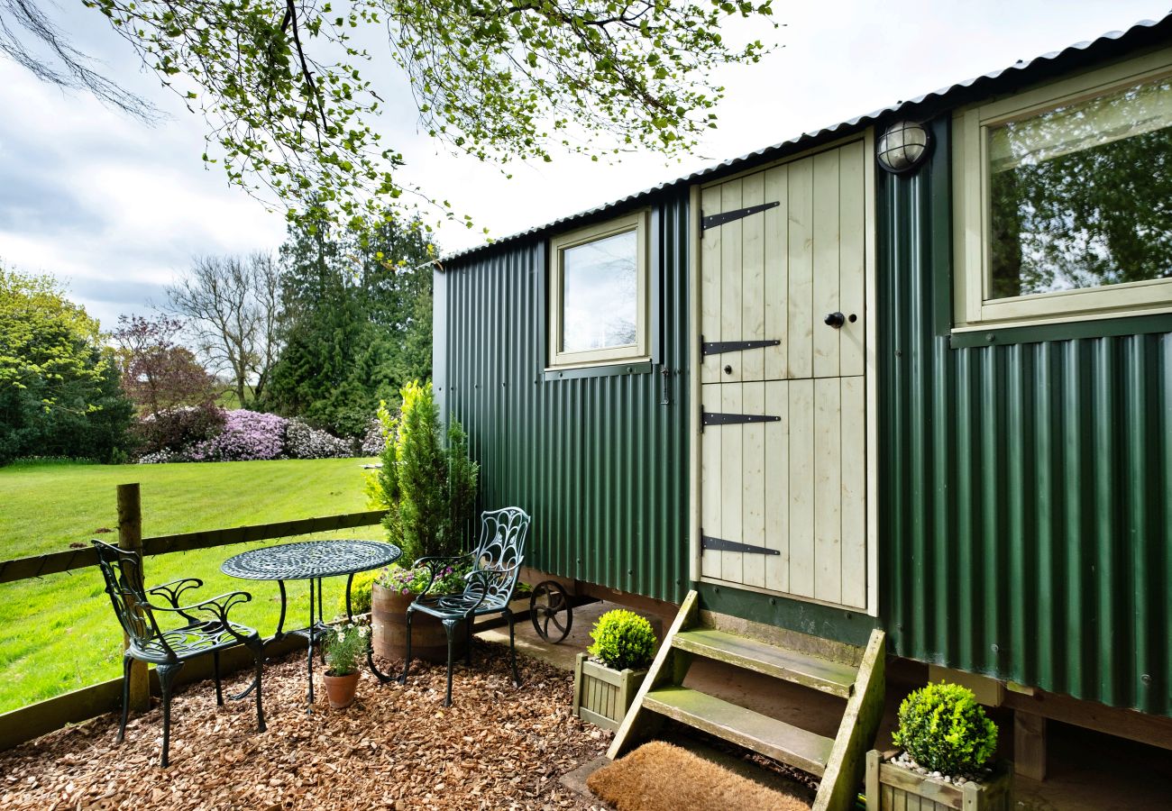 Blockhütte in Nordley - Hay and Hedgerow Glamping