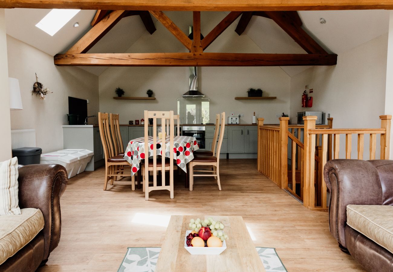 Landhaus in Aberystwyth - The Barn at Tynrhyd Retreat