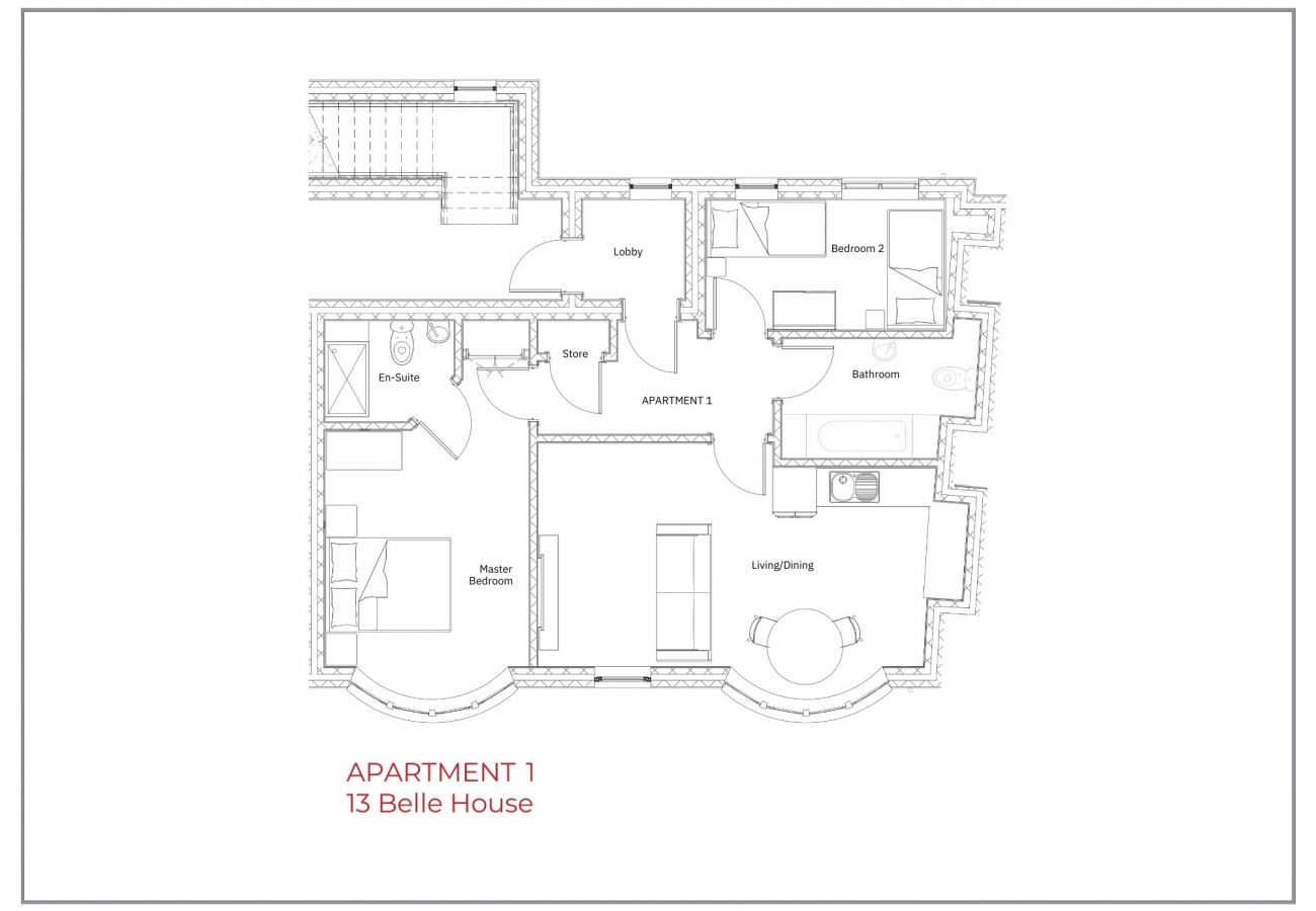 Appartement in Filey - Belle House, Apt 1