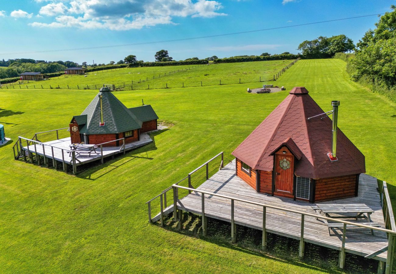 Chalet in Okehampton - 'Exmoor' Wooden Eco-Lodge