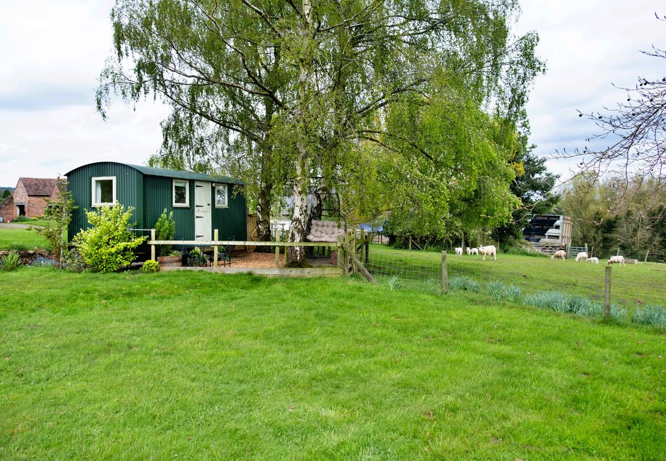 Houten huisje in Nordley - Hay and Hedgerow Glamping