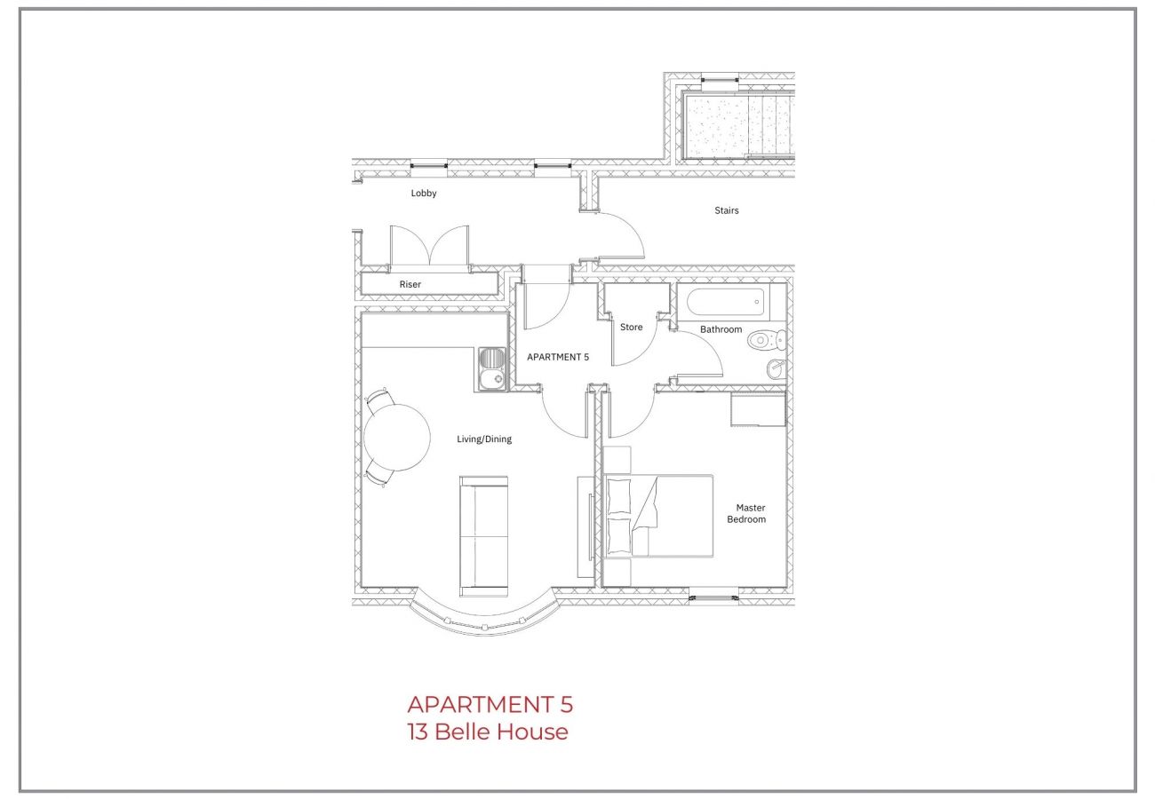 Apartment in Filey - Belle House, Apt 5