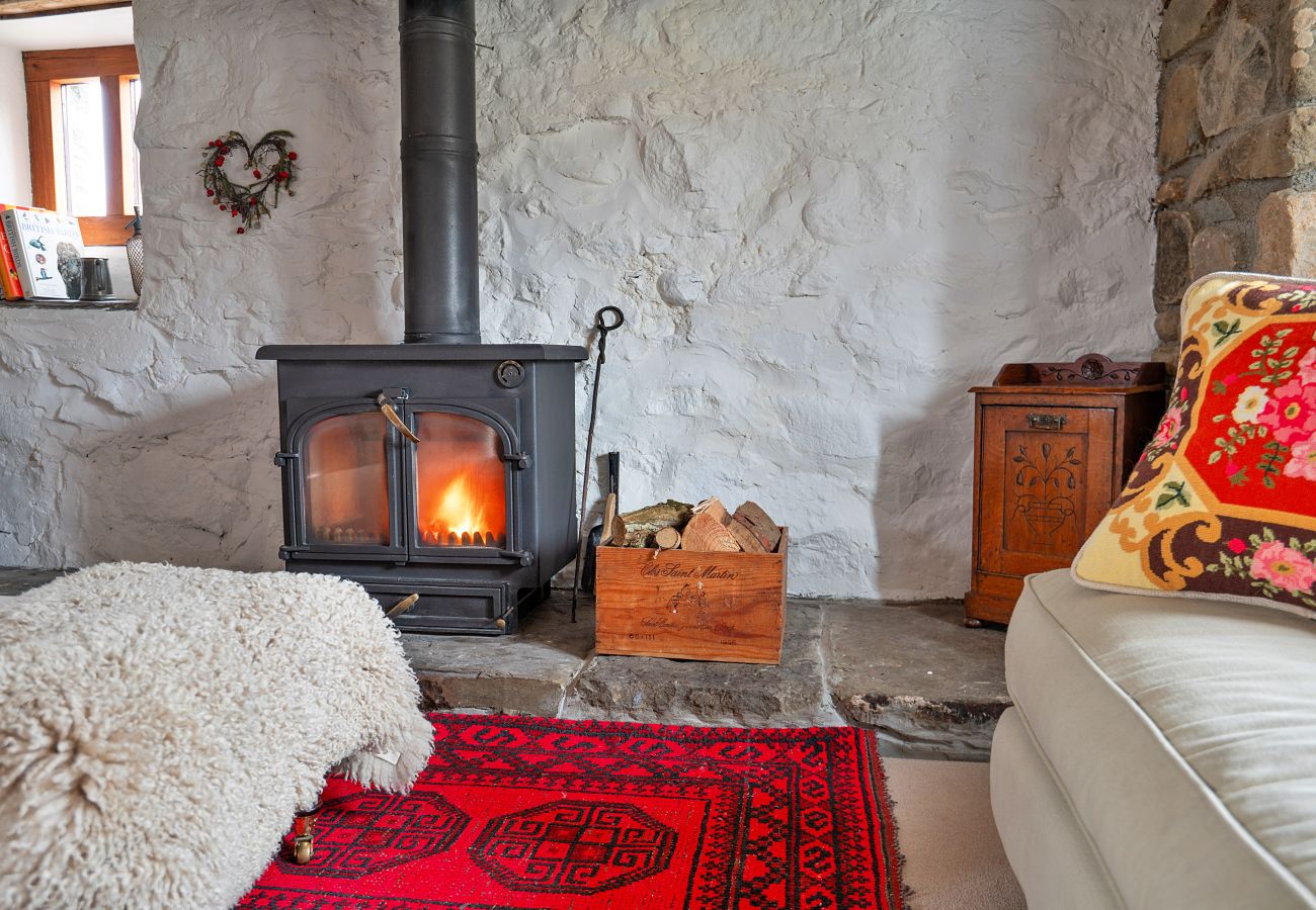 House in Criccieth - The Barn at Tyddyn-y- Felin