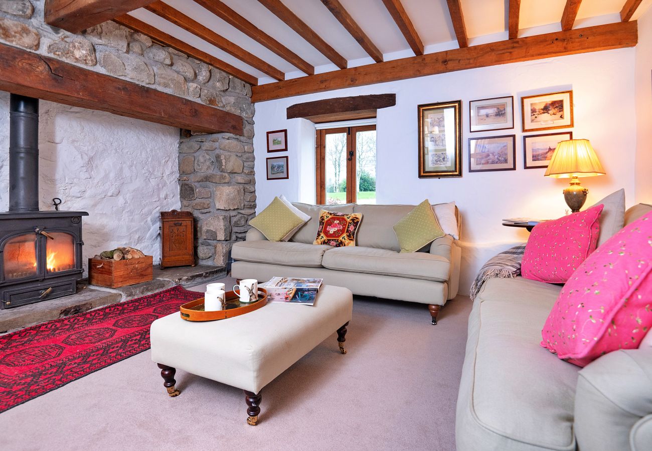 House in Criccieth - The Barn at Tyddyn-y- Felin